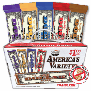 one dollar chocolate bar fundraiser