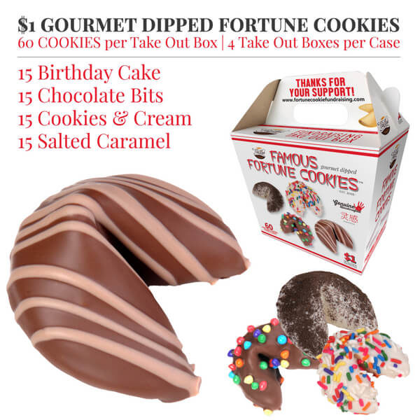 $1 Gourmet Dipped Fortune Cookie Fundraiser - Image 2