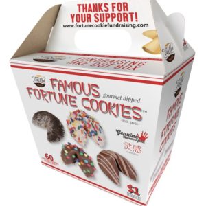 $1 Gourmet Dipped Fortune Cookie Fundraiser