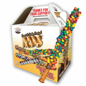 pretzel rod fundraiser box