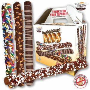 $1 Chocolate-Covered Pretzel Rod Fundraiser